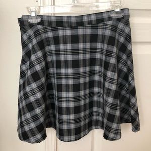 American Apparel plaid circle skater skirt